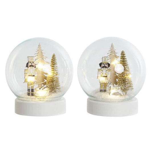 Bola de Neve c/Led 11.5cm 1 Unidade