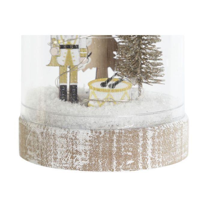 Bola de Neve c/Led 15cm 1 Unidade