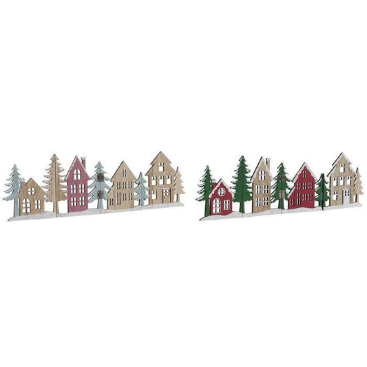 Decoração de Natal Casas 13cm 1 Unidade
