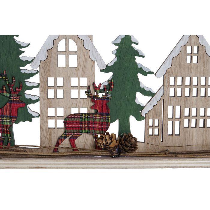 Decoração de Natal Casas 14cm 1 Unidade