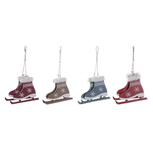 Enfeite de Natal Patins 12cm 1 Unidade