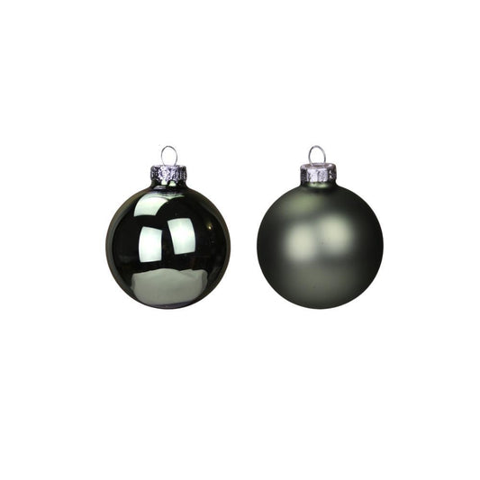 Bolas de Natal Verde 6cm Conjunto de 20 Unidades
