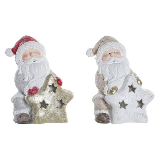 Figura Pai Natal c/Led 31cm