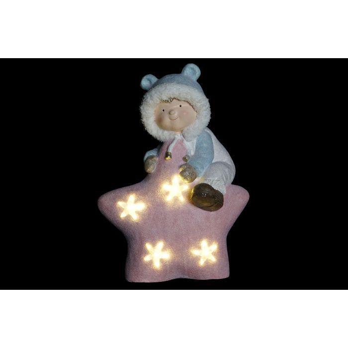 Figura de Natal Menino c/Led 40cm