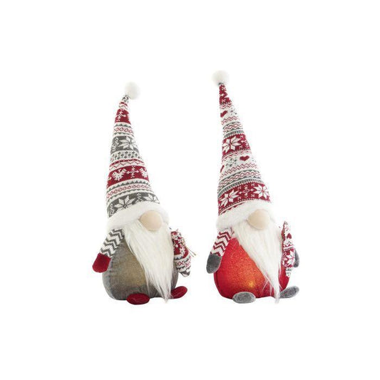 Pai Natal Vermelho e Verde 50cm 1 Unidade