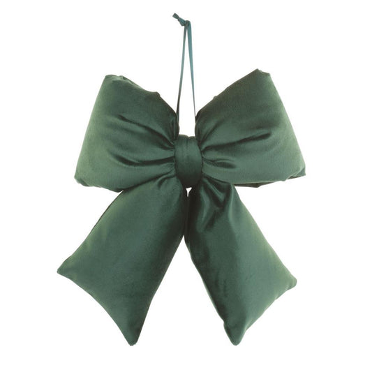 Enfeite de Natal Laço Verde Médio 1 Unidade