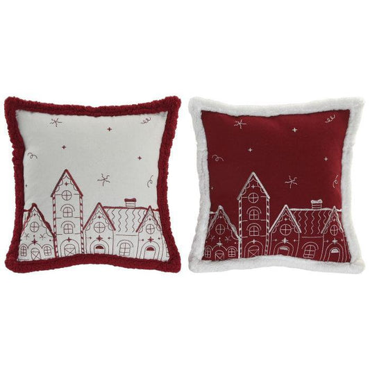 Almofada de Natal Vermelha e Branca