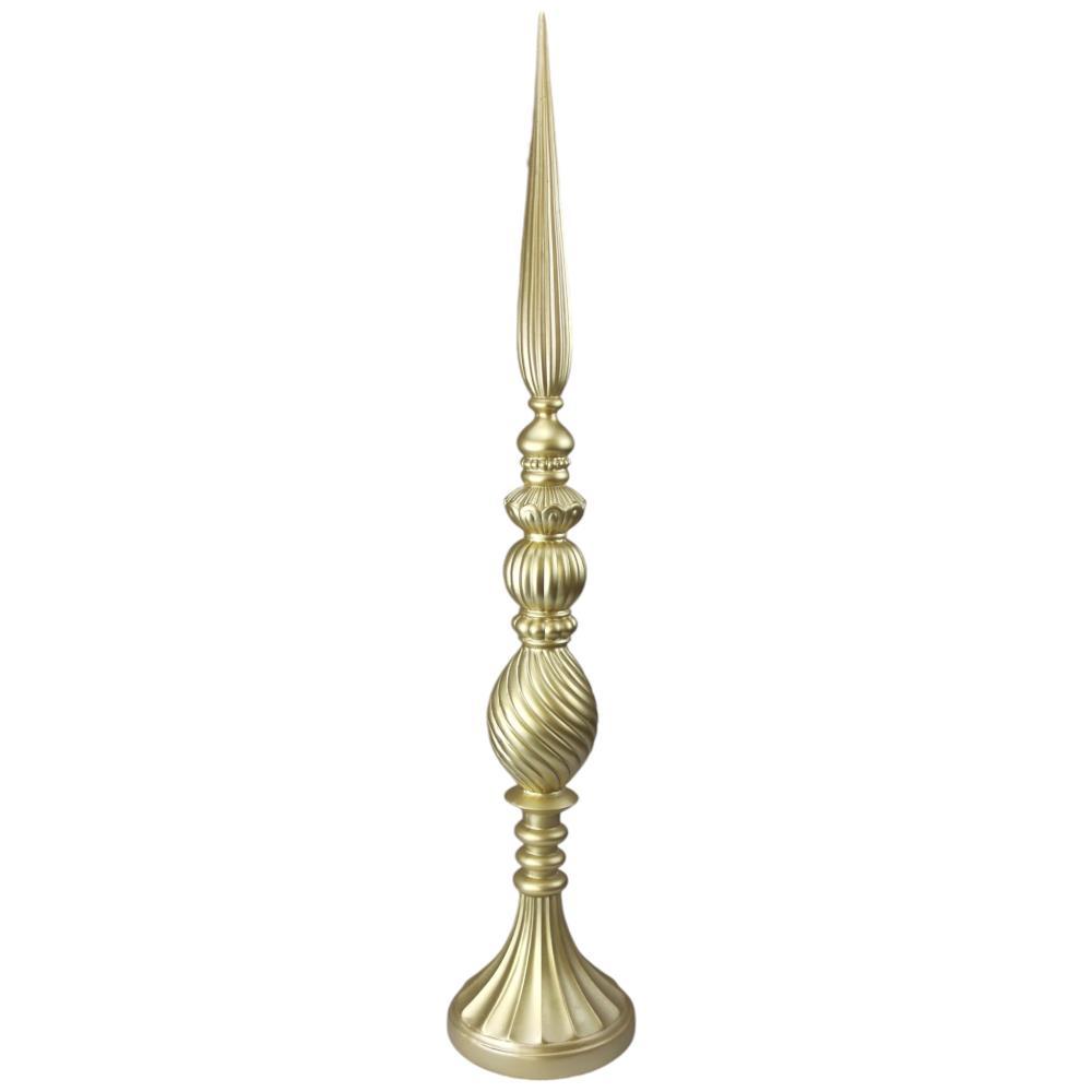 Pináculo de Natal Dourado 90cm