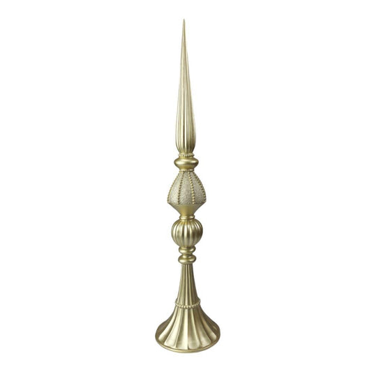 Pináculo de Natal Dourado 60cm