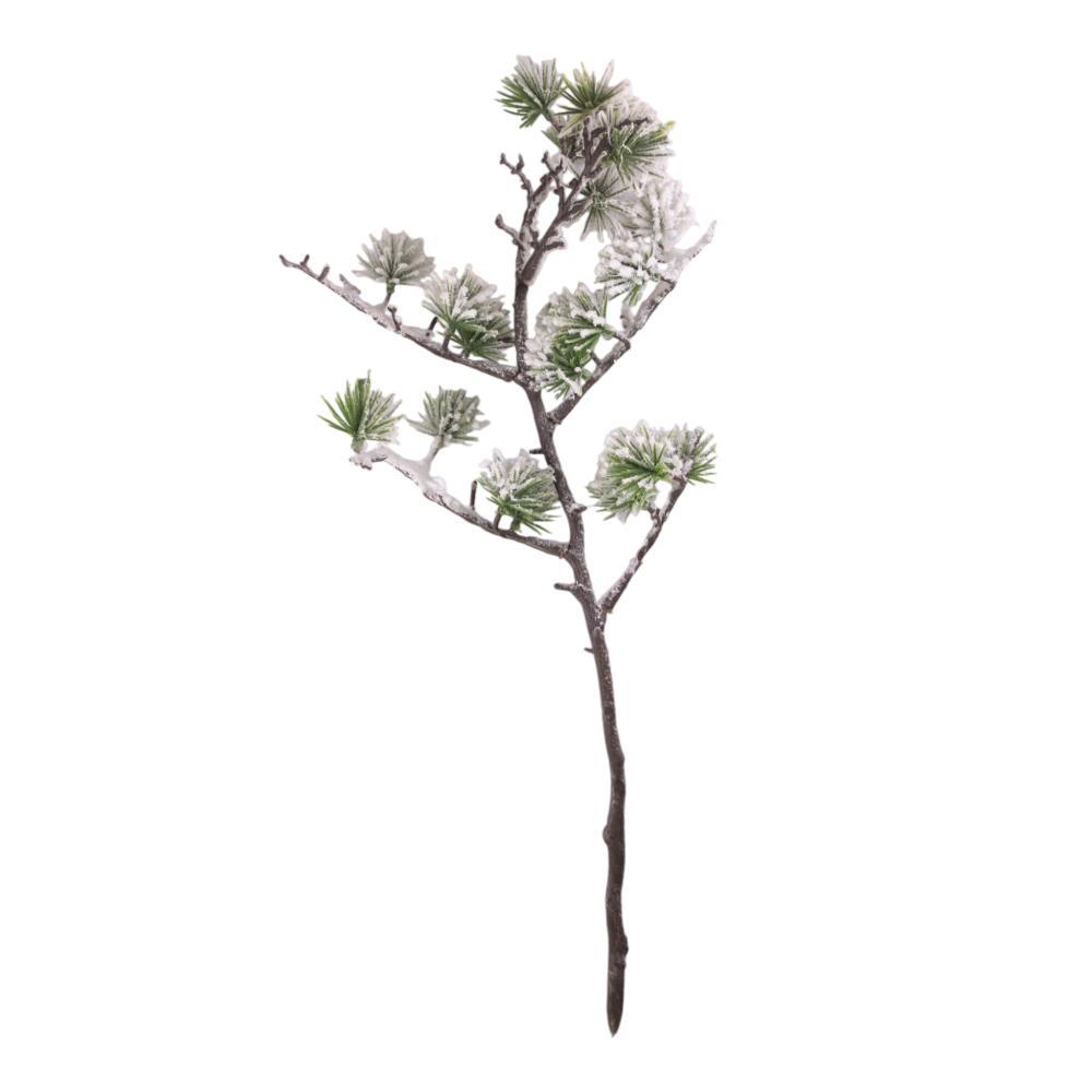 Grinalda Verde c/Neve 50cm