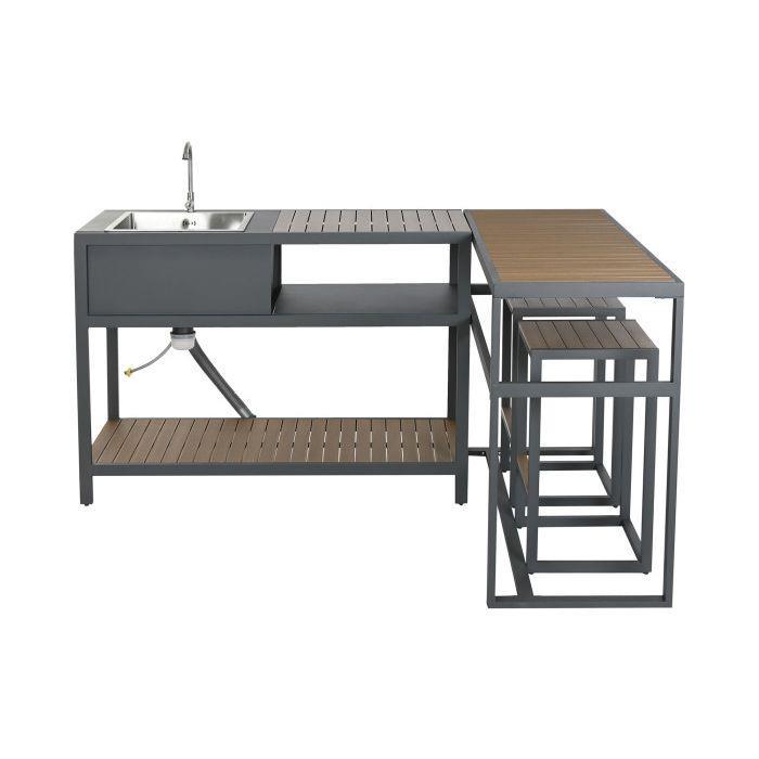 Conjunto de Cozinha Exterior