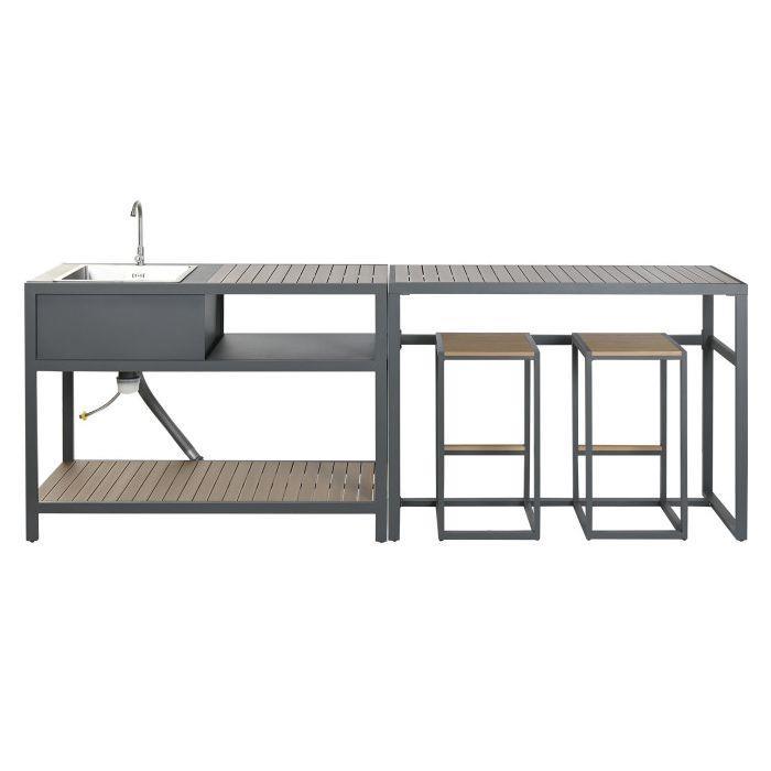 Conjunto de Cozinha Exterior