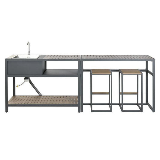 Conjunto de Cozinha Exterior