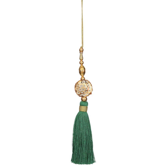 Enfeite de Natal Pom-Pom Verde