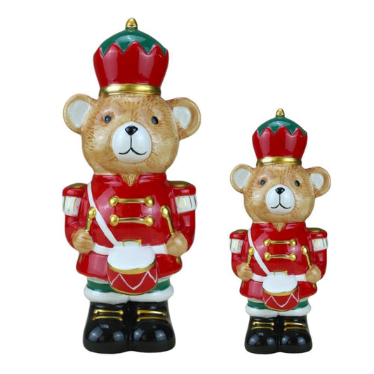 Urso de Natal Vermelho