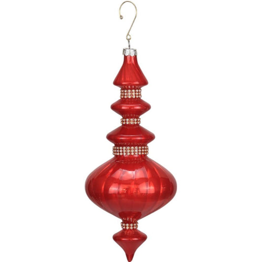 Enfeite de Natal Gota Vermelho