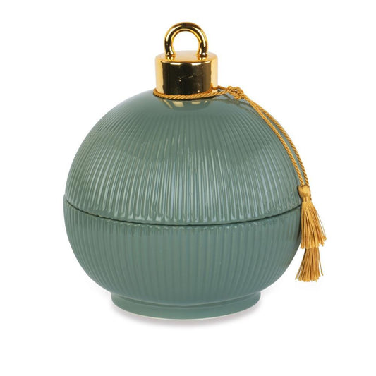 Vela Bola de Natal Verde