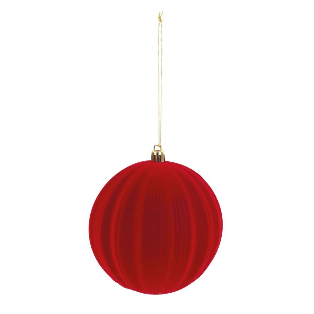Bola de Natal Vermelho Conjunto de 6 Unidades