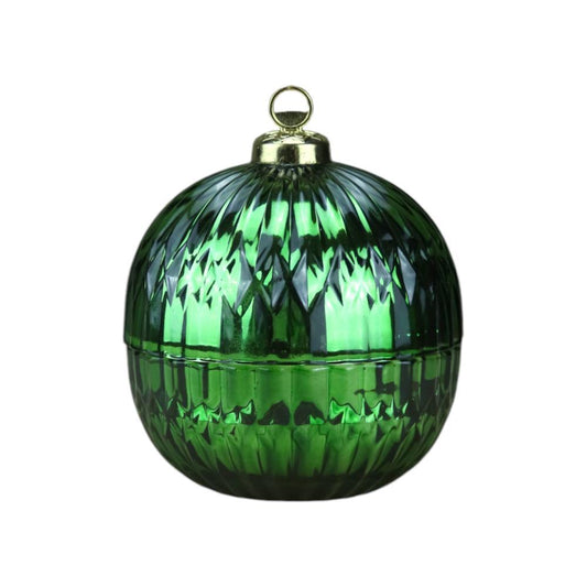 Vela Bola de Natal Verde