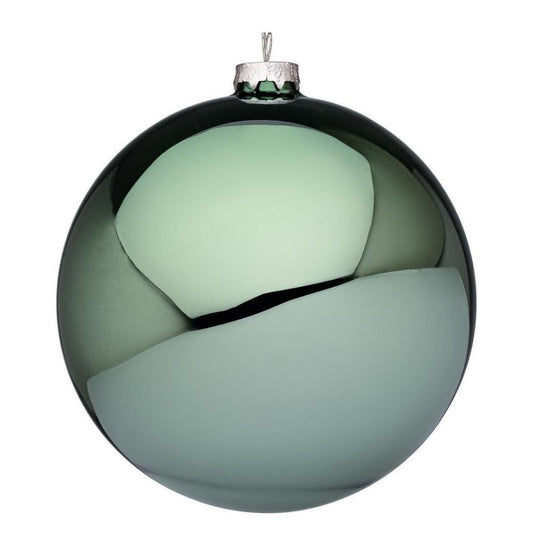 Bola de Natal Verde 15cm 1 Unidade