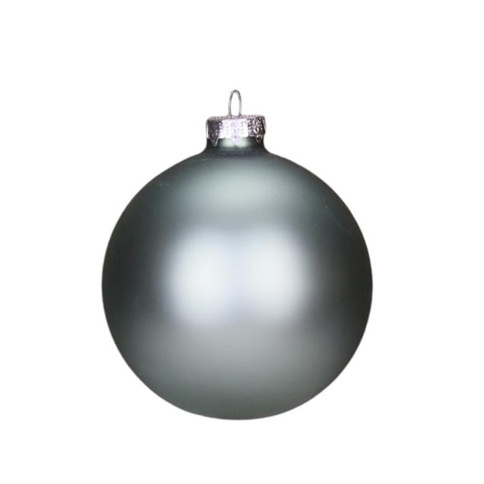 Bola de Natal Verde Lago 10cm 1 Unidade