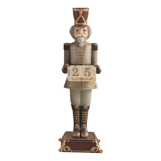 Soldado de Natal c/ Calendário 31.5cm