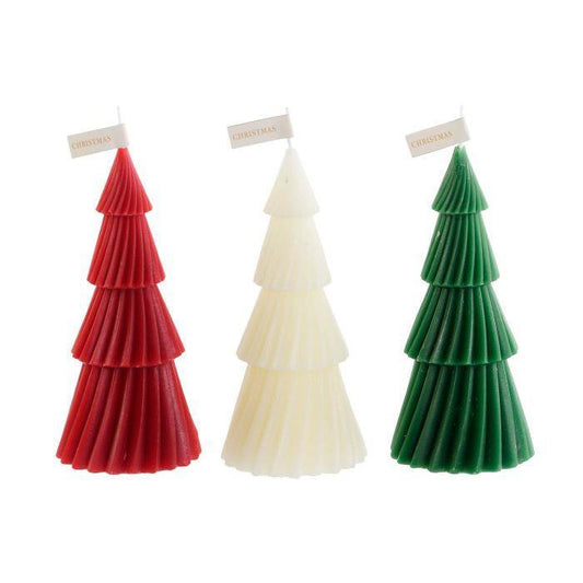 Vela Árvore de Natal 7cm 1 Unidade