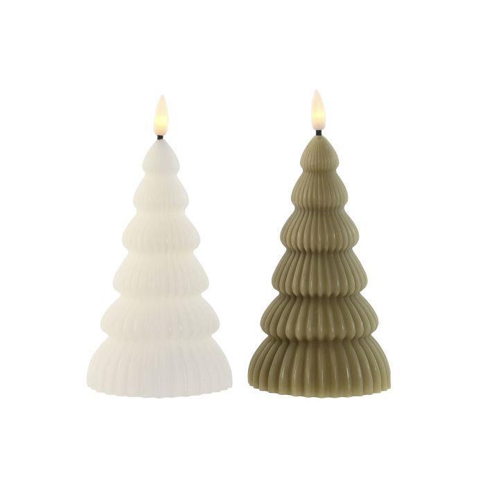 Vela Árvore de Natal c/Led 17.5cm 1 Unidade